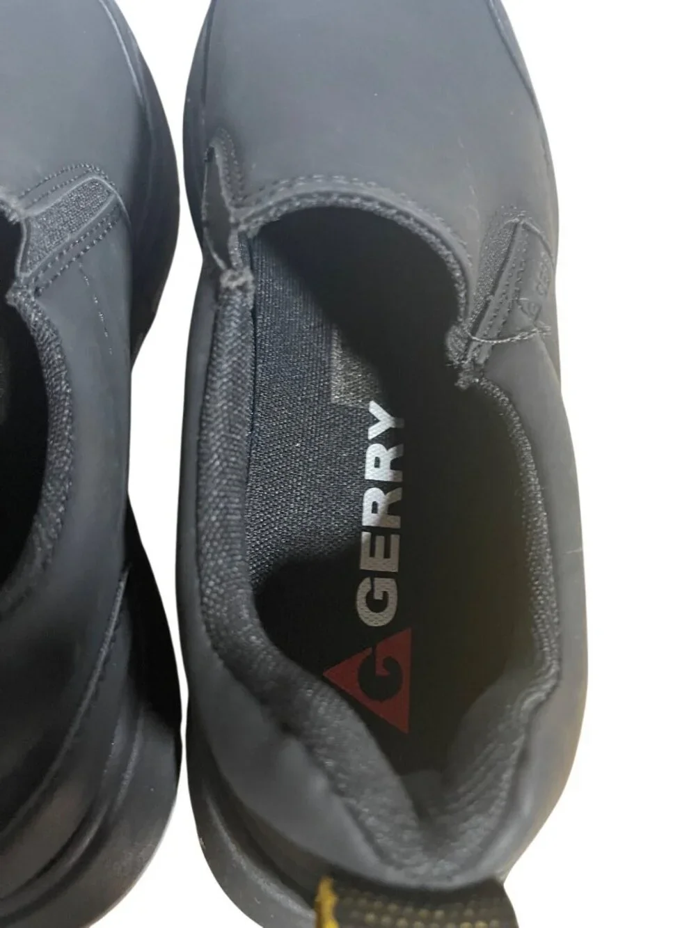 Gerry Moc II Black Slip-On Shoes Mens US Size 8 Comfortable Lightweight Casual S